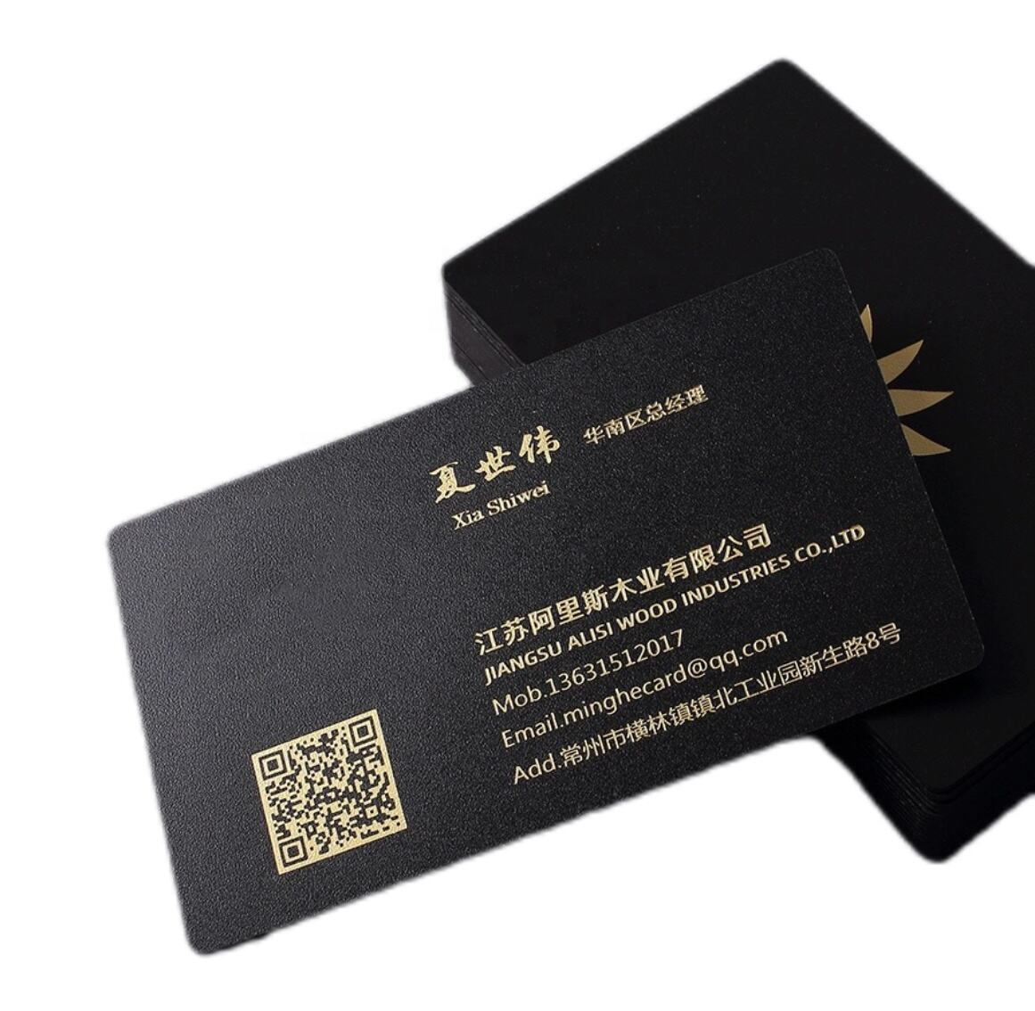BUSINESSCARDS 名刺集 オプションの素材、サイズ、職人技、厚さなどがあるコーティング紙の